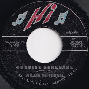 Willie Mitchell - Sunrise Serenade / Easy Now (7 inch Record / Used)