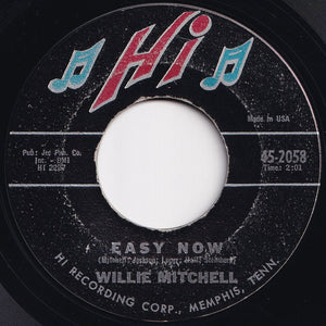 Willie Mitchell - Sunrise Serenade / Easy Now (7 inch Record / Used)