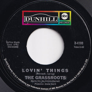 Grass Roots - Lovin' Things / You & Love Are The Same (7 inch Record / Used)