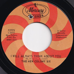 New Colony Six - I Will Always Think About You / Hold Me With Your Eyes (7 inch Record / Used)