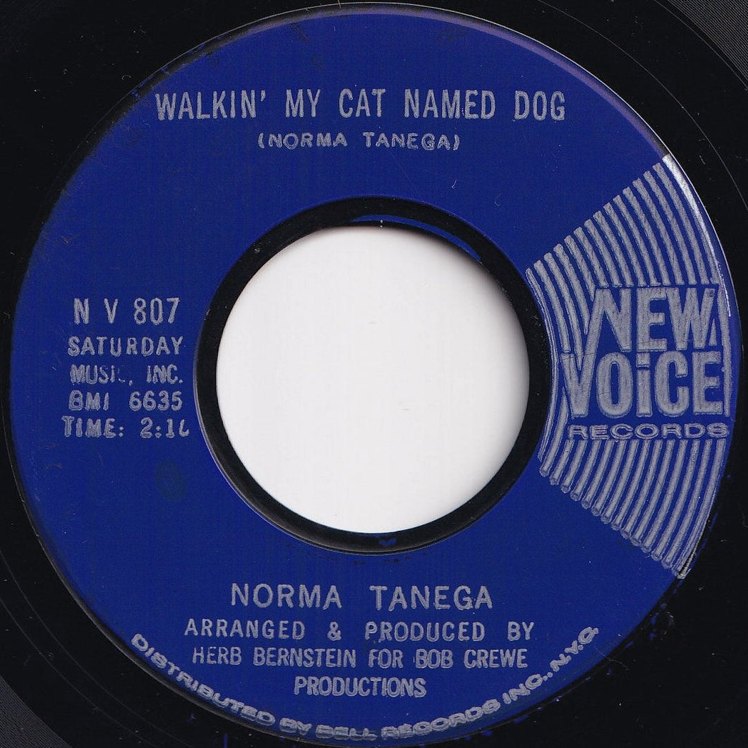 Norma Tanega - Walkin' My Cat Named Dog / I'm The Sky (7 inch Record / Used)