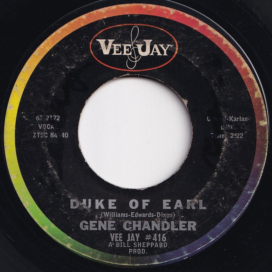 Gene Chandler - Duke Of Earl / Kissin' In The Kitchen (7 inch Record / Used)