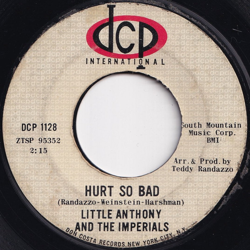 Little Anthony And The Imperials - Hurt So Bad / Reputation (7 inch Record / Used)