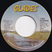 画像をギャラリービューアに読み込む, Latimore - Long Distance Love / Out To Get&#39;Cha (7 inch Record / Used)
