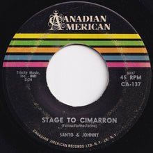 画像をギャラリービューアに読み込む, Santo &amp; Johnny - Spanish Harlem / Stage To Cimarron (7 inch Record / Used)
