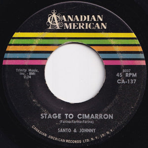 Santo & Johnny - Spanish Harlem / Stage To Cimarron (7 inch Record / Used)