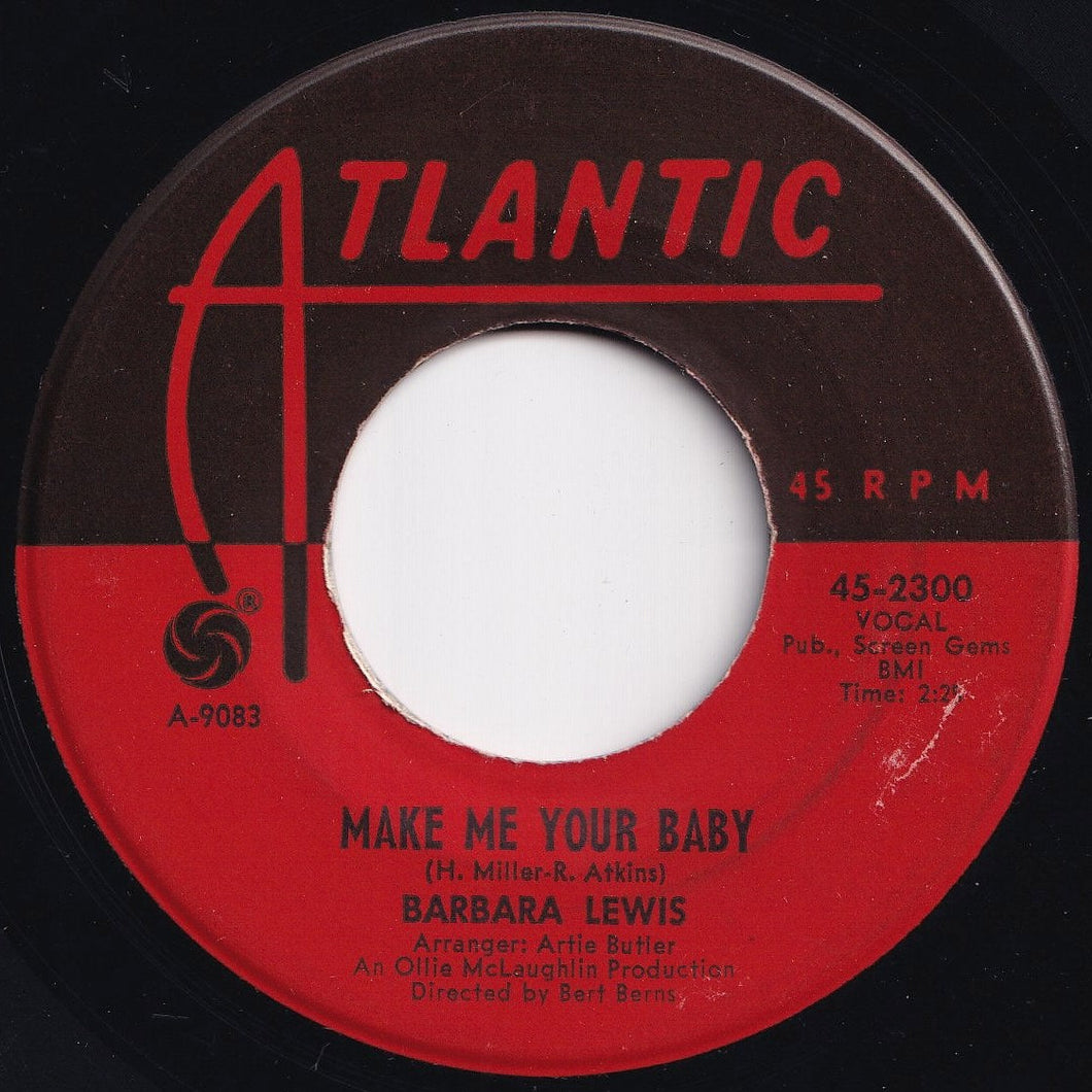 Barbara Lewis - Make Me Your Baby / Love To Be Loved (7 inch Record / Used)