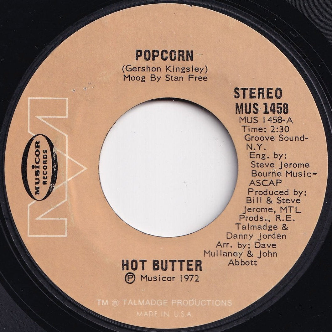 Hot Butter - Popcorn / At The Movies (7 inch Record / Used)