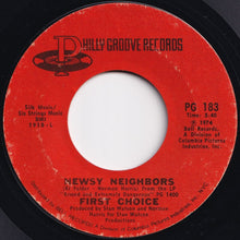 Load image into Gallery viewer, First Choice - Newsy Neighbors / This Little Woman (7 inch Record / Used)
