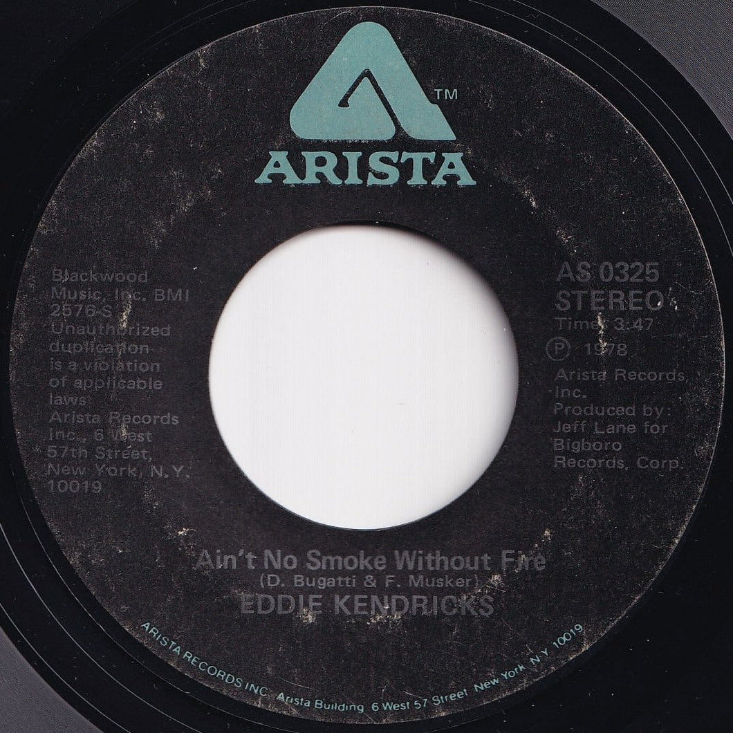 Eddie Kendricks - Ain't No Smoke Without Fire / Love Love Love (7 inch Record / Used)