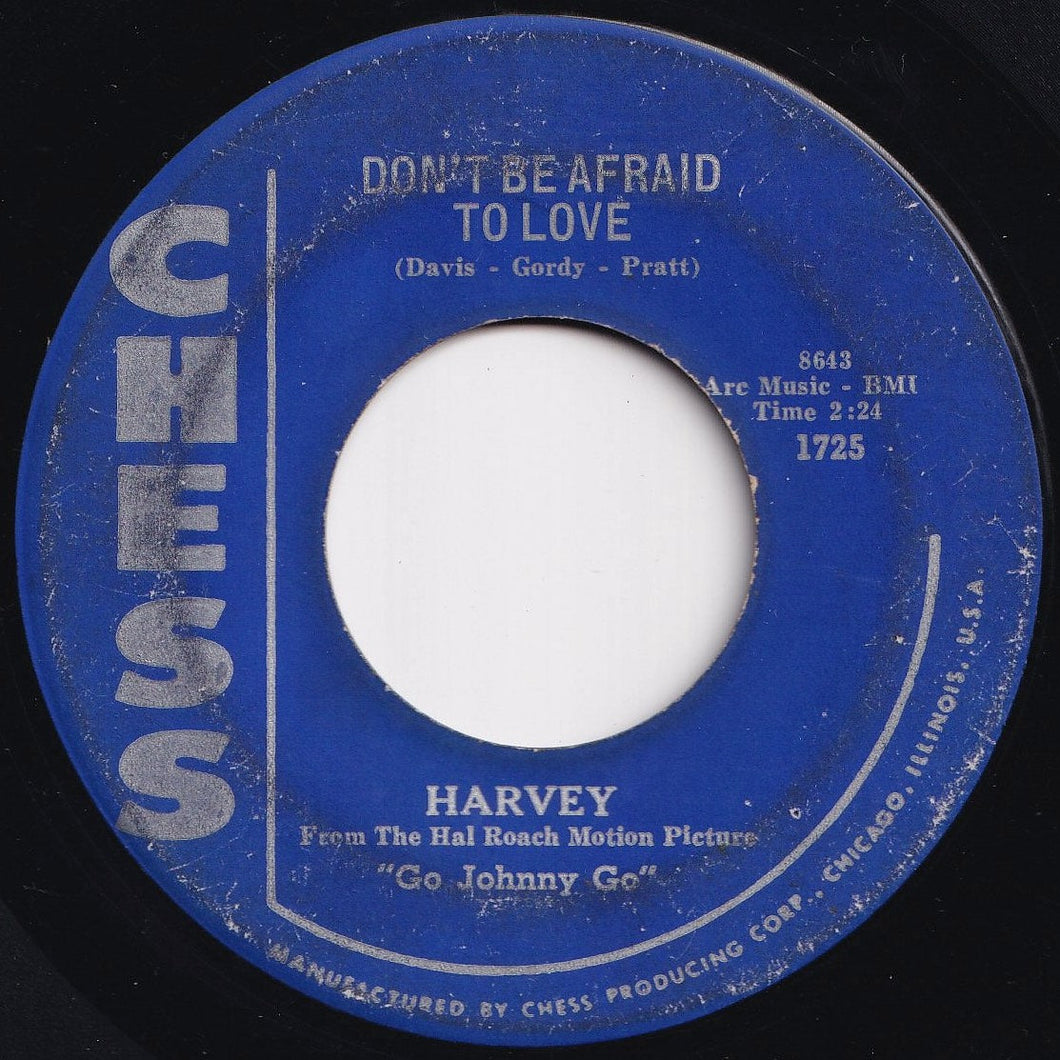 Harvey - Don't Be Afraid To Love / Twelve Months Of The Year (7 inch Record / Used)