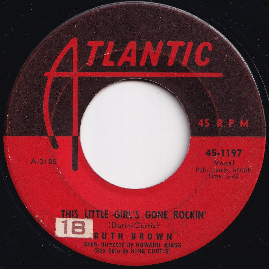Ruth Brown - This Little Girl's Gone Rockin' / Why Me (7 inch Record / Used)