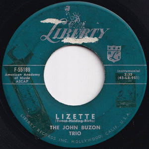 John Buzon Trio - Side Saddle / Lizette (7 inch Record / Used)