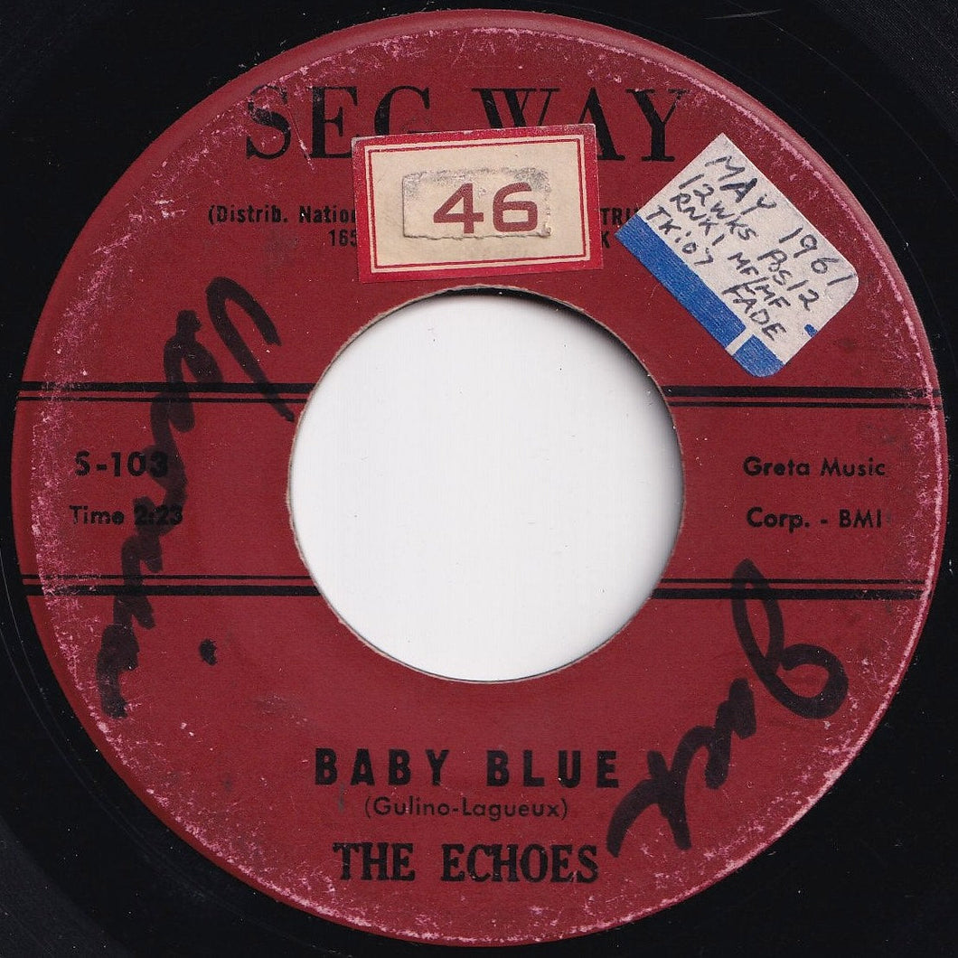 Echoes - Baby Blue / Boomerang (7 inch Record / Used)