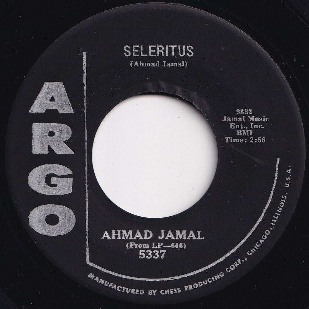 Ahmad Jamal - Seleritus / Tangerine (7 inch Record / Used)