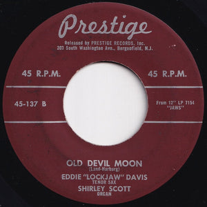 Eddie Davis, Shirley Scott - Body And Soul / Old Devil Moon (7 inch Record / Used)