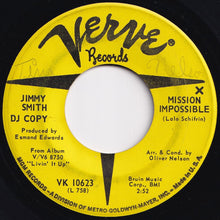 Load image into Gallery viewer, Jimmy Smith - Mission Impossible / The Gentle Rain (7 inch Record / Used)
