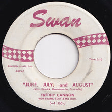 Load image into Gallery viewer, Freddy Cannon - Palisades Park / June, July, And August (7 inch Record / Used)
