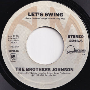 Brothers Johnson - Stomp! / Let's Swing (7 inch Record / Used)