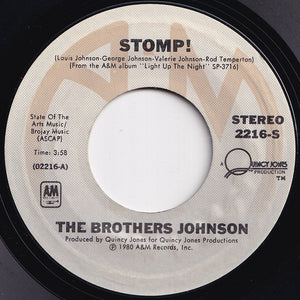 Brothers Johnson - Stomp! / Let's Swing (7 inch Record / Used)