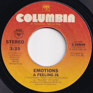 Emotions - Best Of My Love / A Feeling Is (7 inch Record / Used)