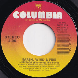 Earth, Wind & Fire - Heritage / Gotta Find Out (7 inch Record / Used)