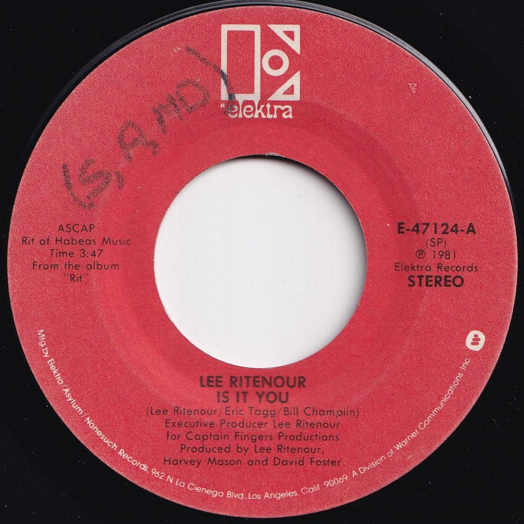 Lee Ritenour - Is It You / Countdown (Captain Fingers) (7 inch Record / Used)
