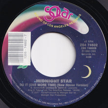 画像をギャラリービューアに読み込む, Midnight Star - Do It (One More Time) / (New House Version) (7 inch Record / Used)
