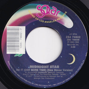 Midnight Star - Do It (One More Time) / (New House Version) (7 inch Record / Used)