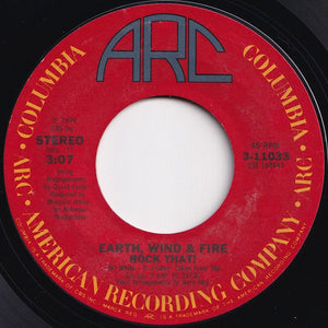 Earth, Wind & Fire - After The Love Has Gone / Rock That! (7 inch Record / Used)