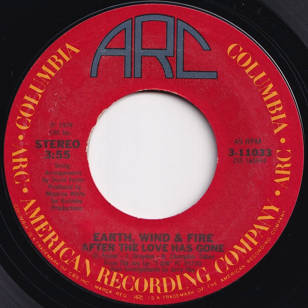 Earth, Wind & Fire - After The Love Has Gone / Rock That! (7 inch Record / Used)