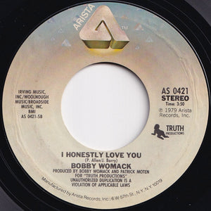 Bobby Womack - How Could You Break My Heart / I Honestly Love You (7 inch Record / Used)