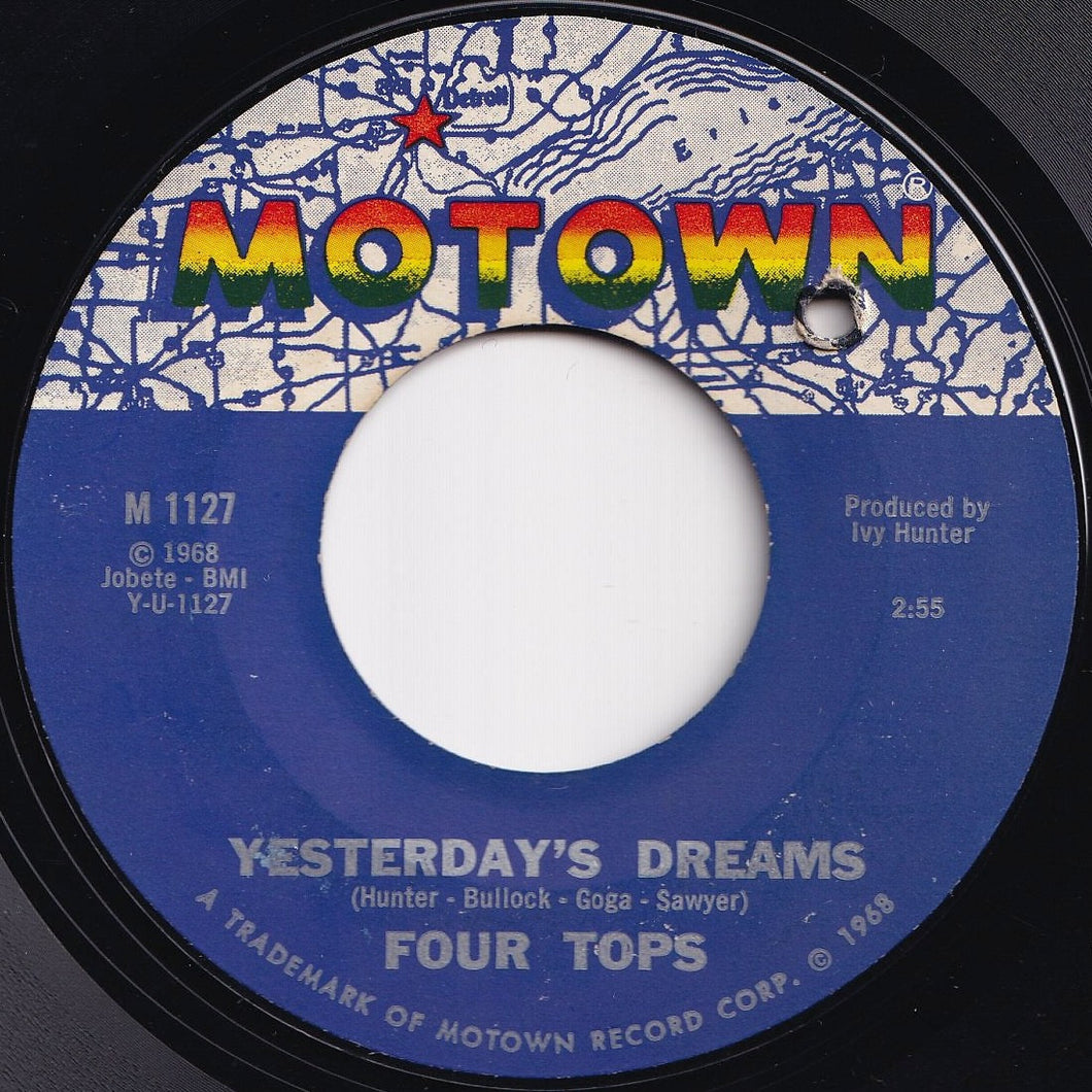 Four Tops - Yesterday's Dreams / For Once In My Life (7 inch Record / Used)