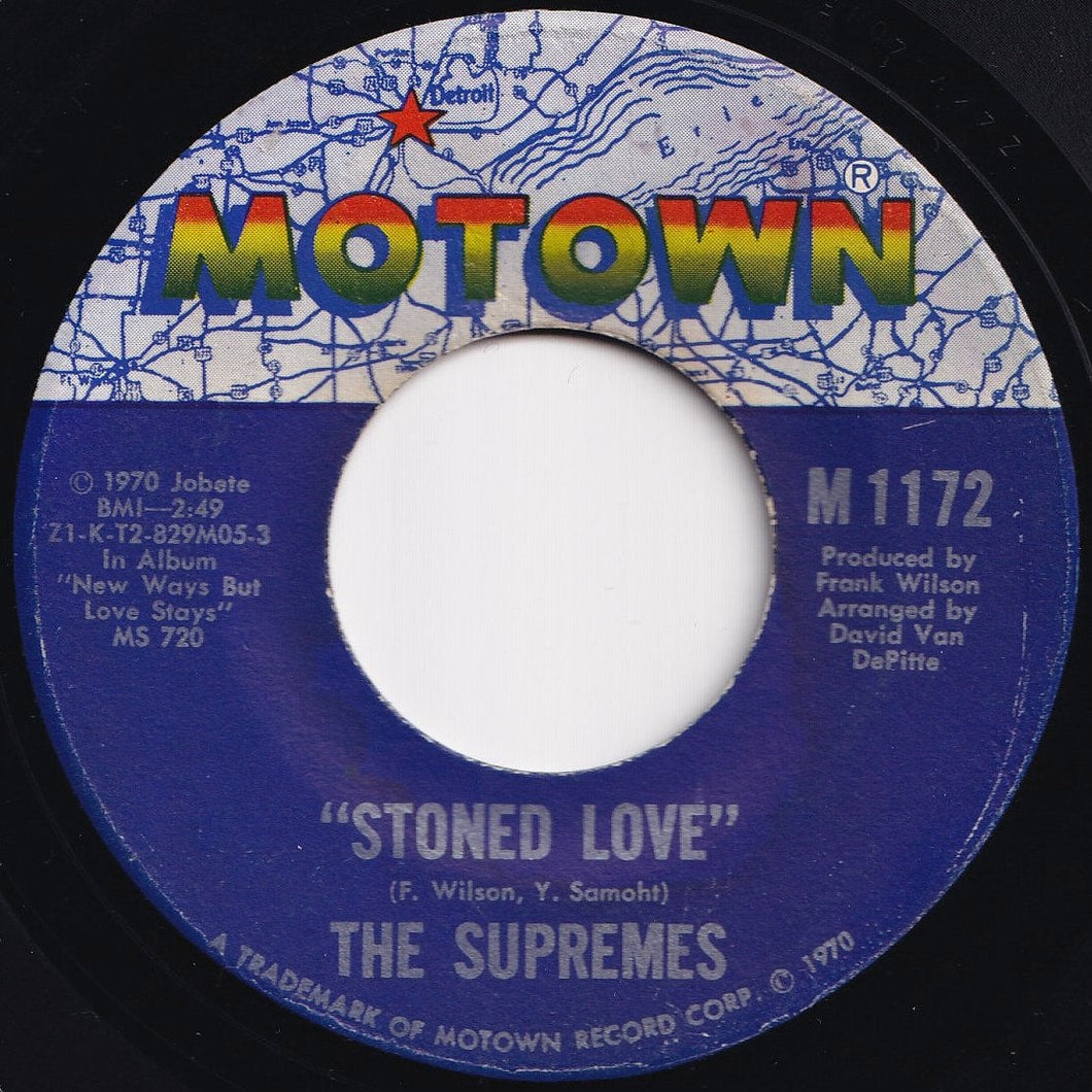 Supremes - Stoned Love / Shine On Me  (7 inch Record / Used)