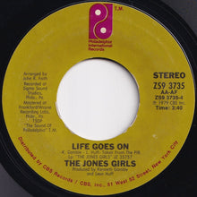 Load image into Gallery viewer, Jones Girls - I&#39;m At Your Mercy / Life Goes On (7 inch Record / Used)
