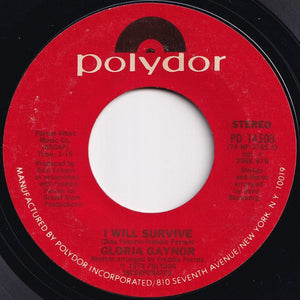 Gloria Gaynor - I Will Survive / Substitute (7 inch Record / Used)