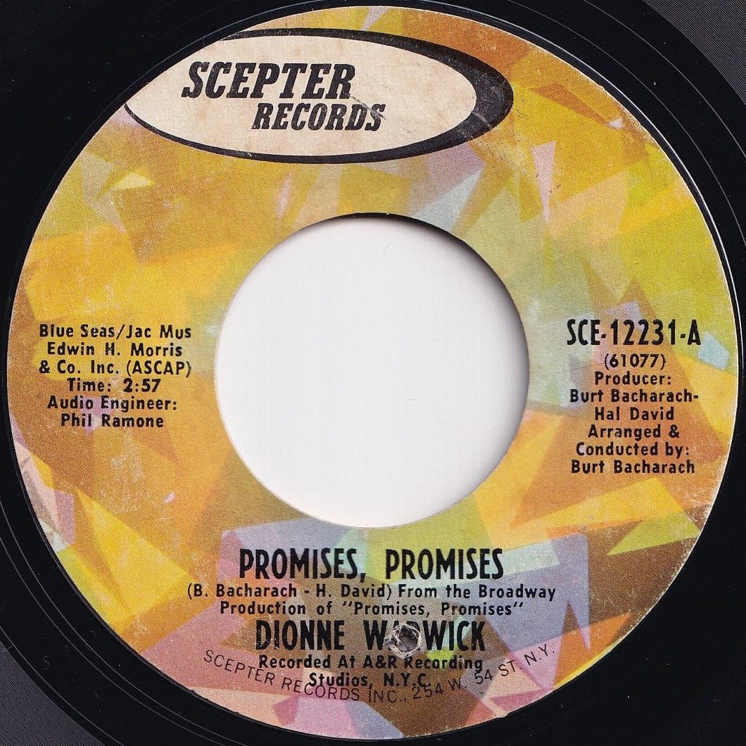 Dionne Warwick - Promises, Promises / Whoever You Are, I Love You (7 inch Record / Used)