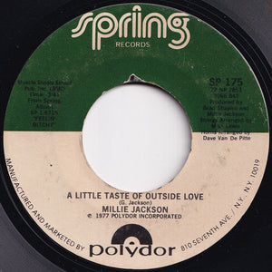 Millie Jackson - If You're Not Back In Love By Monday / A Little Taste Of Outside Love (7 inch Record / Used)