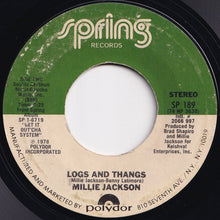画像をギャラリービューアに読み込む, Millie Jackson - Keep The Home Fire Burnin&#39; / Logs And Thangs (7 inch Record / Used)
