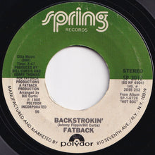 画像をギャラリービューアに読み込む, Fatback Band - Backstrokin&#39; / Love Spell (7 inch Record / Used)
