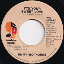 画像をギャラリービューアに読み込む, Jimmy &quot;Bo&quot; Horne - Dance Across The Floor / It&#39;s Your Sweet Love (7 inch Record / Used)
