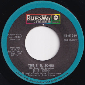 B.B. King - Stop Putting The Hurt On Me / The B.B. Jones (7 inch Record / Used)
