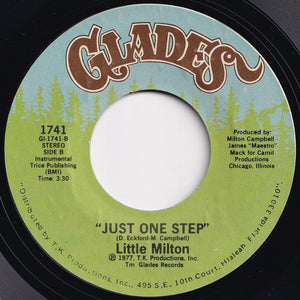 Little Milton - Just One Step / (Instrumental) (7 inch Record / Used)
