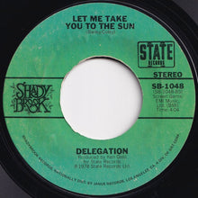 画像をギャラリービューアに読み込む, Delegation - Oh Honey / Let Me Take You To The Sun (7 inch Record / Used)
