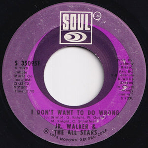Junior Walker & The All Stars - Walk In The Night / I Don't Want To Do Wrong (7 inch Record / Used)