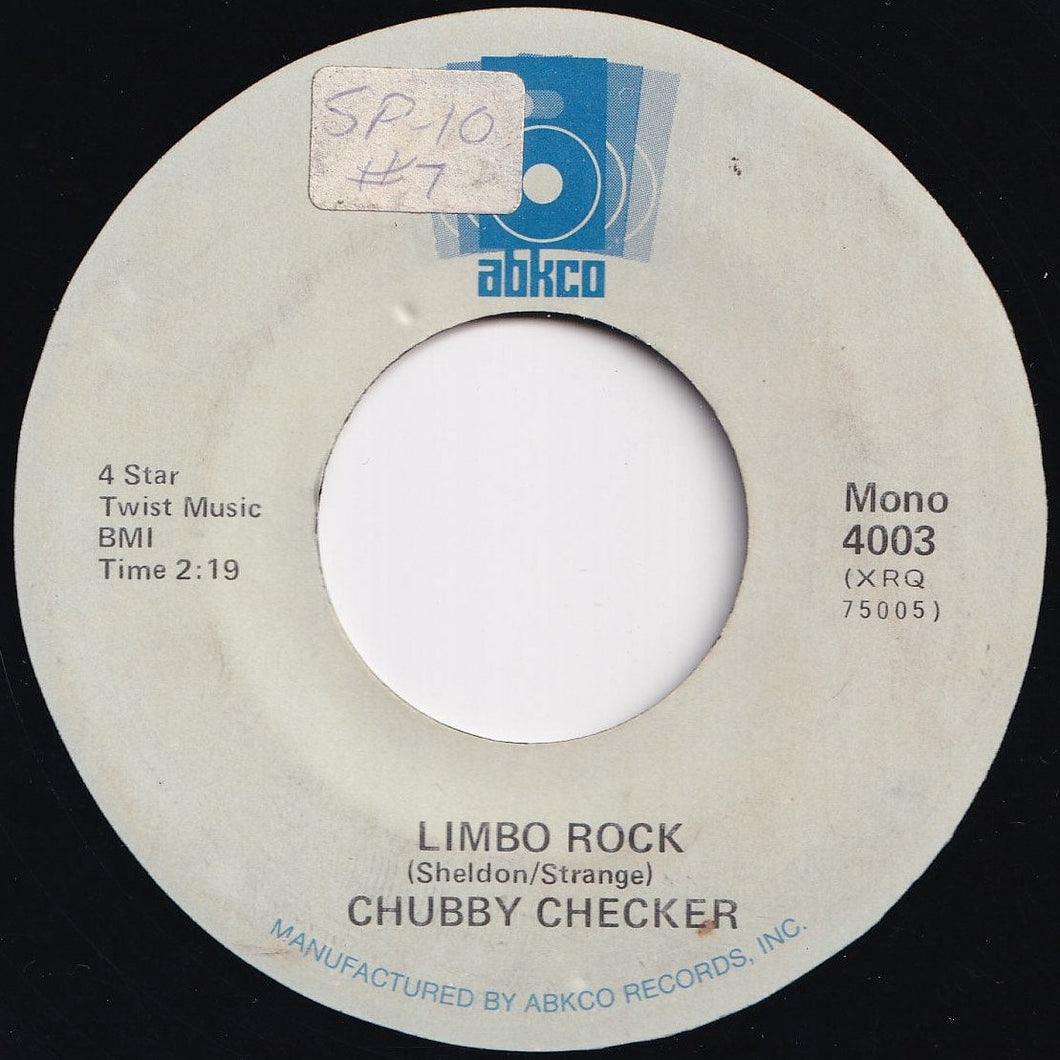 Chubby Checker - Limbo Rock / Let's Twist Again (7 inch Record / Used)