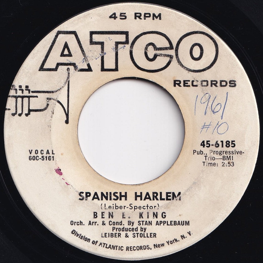 Ben E. King - Spanish Harlem / First Taste Of Love (7 inch Record / Used)