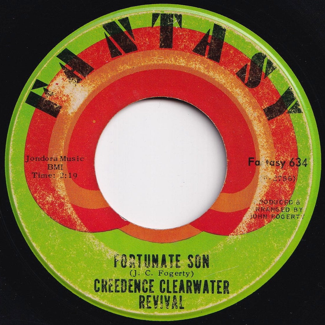 Creedence Clearwater Revival - Fortunate Son / Down On The Corner (7 inch Record / Used)
