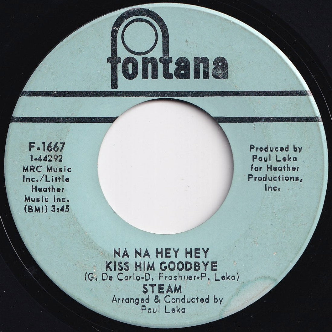 Steam - Na Na Hey Hey Kiss Him Goodbye / It's The Magic In You Girl (7 inch Record / Used)