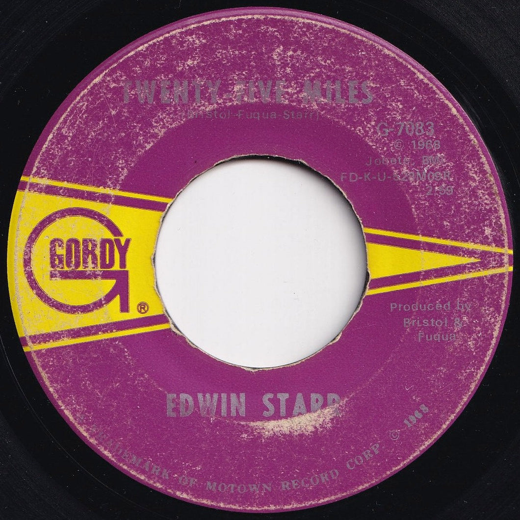 Edwin Starr - Twenty-Five Miles / Love Is My Destination (7 inch Record / Used)